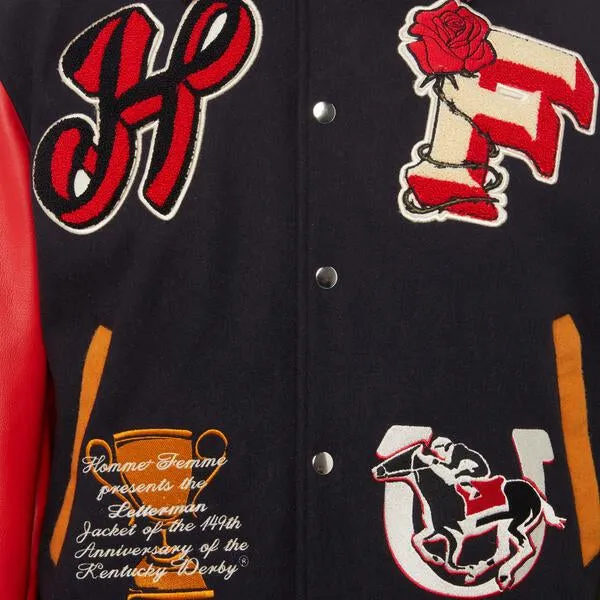 149 Letterman Jacket Black