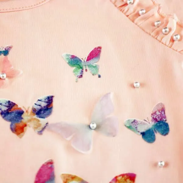 3D Butterfly Tee