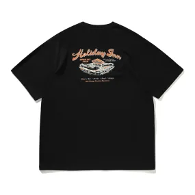 714STREET カジュアルプリントTシャツ 714ST037