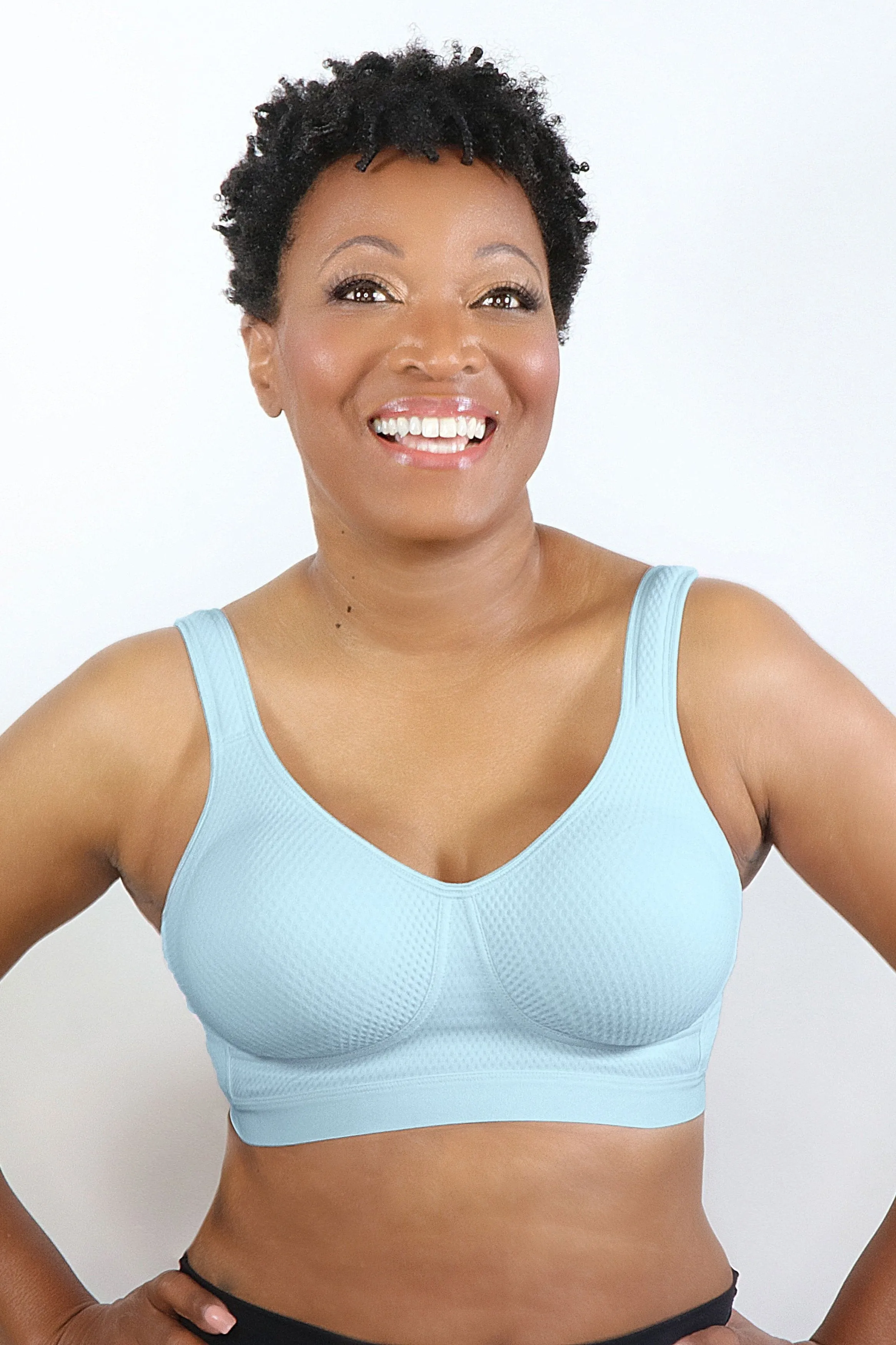 ABC Everyday Comfort Mastectomy Bra - Blue