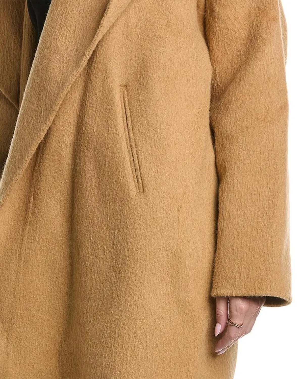 Alpaca, Mohair, & Wool-Blend Coat