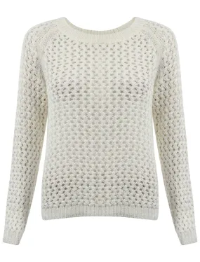 Amara Reya Vervain white jumper