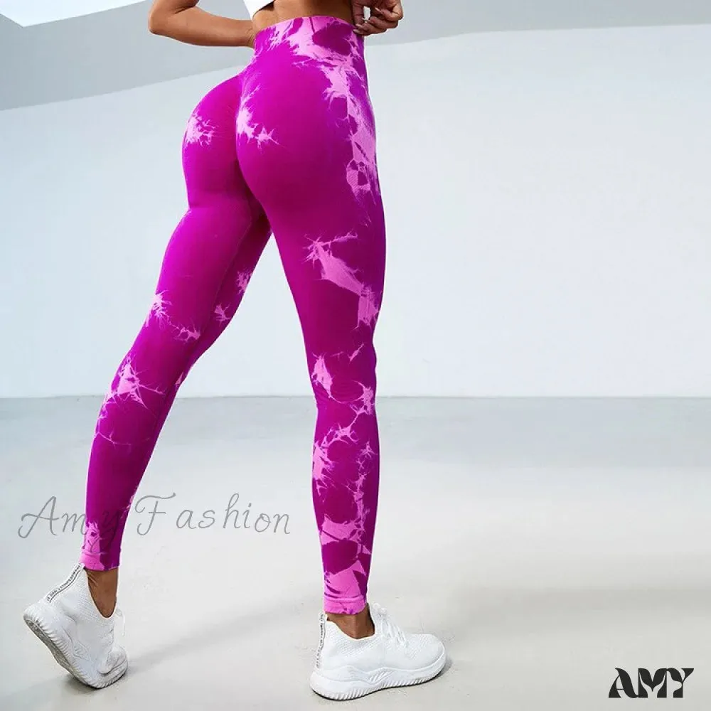 Amy Fashion - Tights High Waist Trousers Workout Sports Clothes