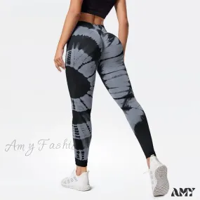 Amy Fashion - Tights High Waist Trousers Workout Sports Clothes