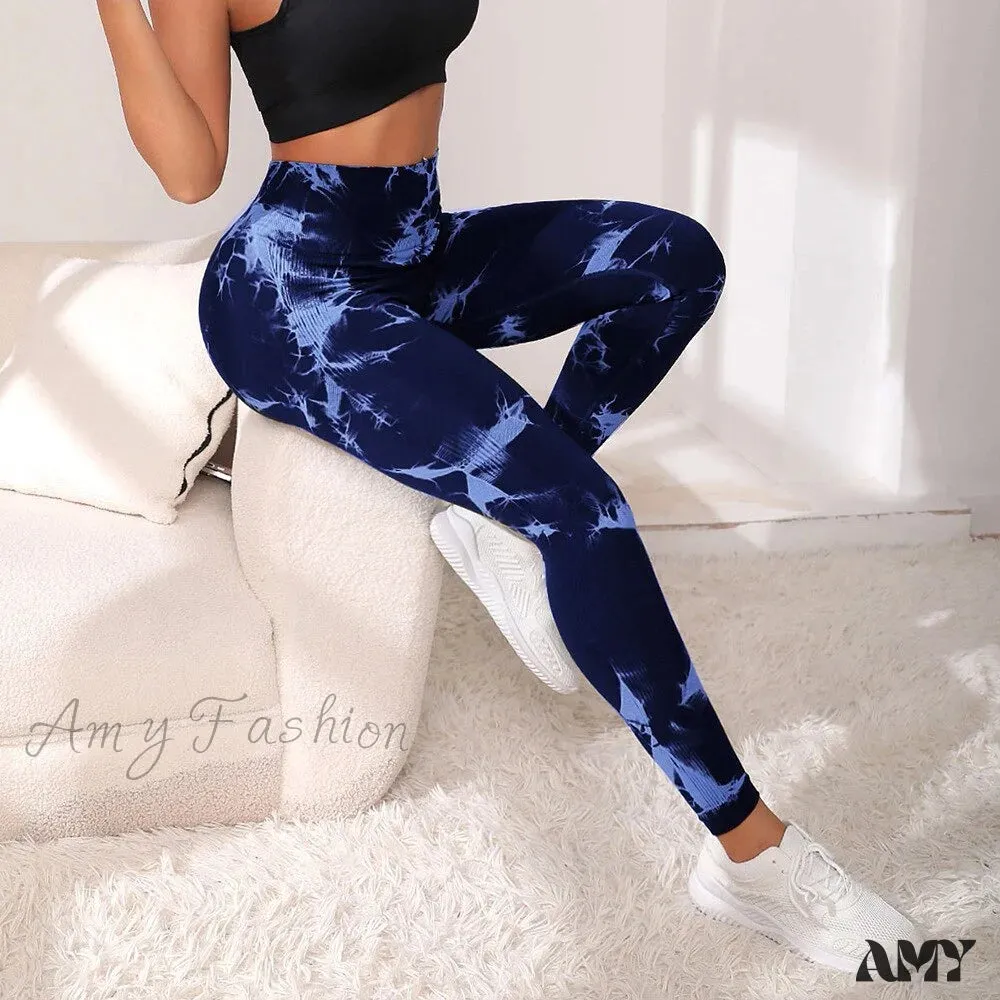 Amy Fashion - Tights High Waist Trousers Workout Sports Clothes