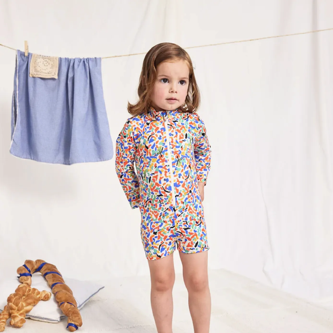 Baby Confetti Swim Overall