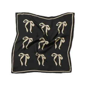 Becksöndergaard Black Bow Twill Sia Scarf