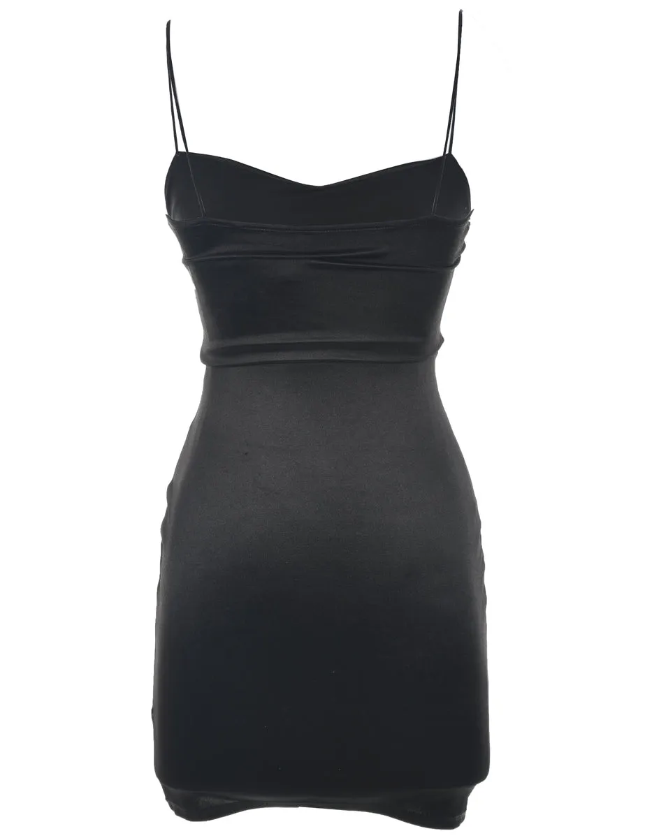 Black Bodycon Dress - S