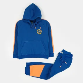 Boys 2 Pcs Suit Be Happy - Royal Blue