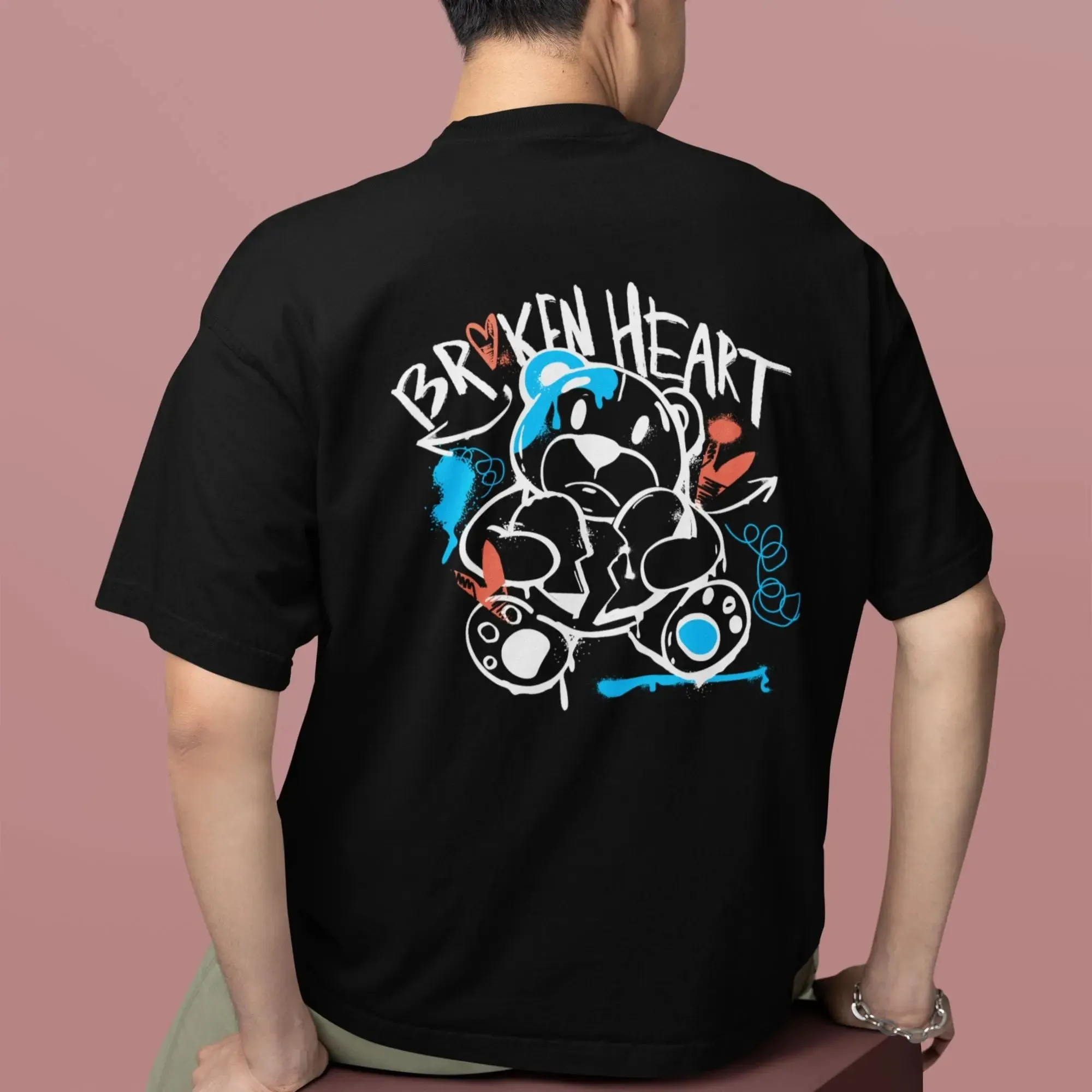 Broken Heart Oversize Classic T-Shirt