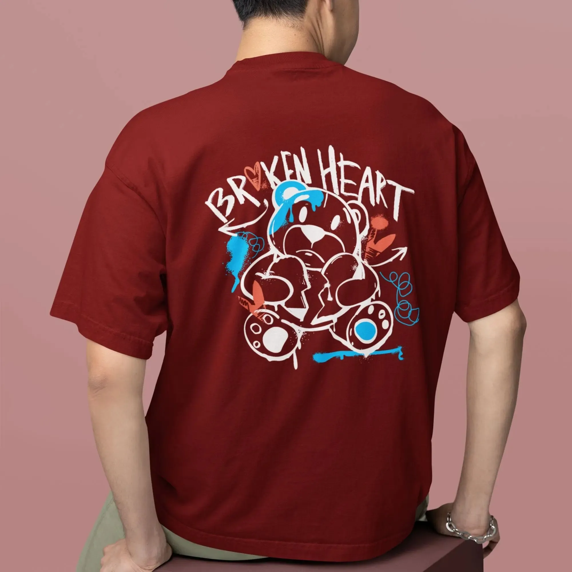 Broken Heart Oversize Classic T-Shirt