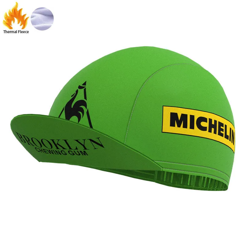 Brooklyn Green Retro Cycling Cap