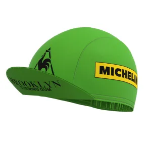 Brooklyn Green Retro Cycling Cap