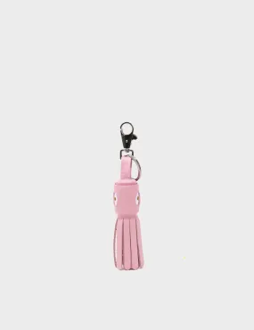 Callie Marie Hue Charm - Parfait Pink Leather Keychain