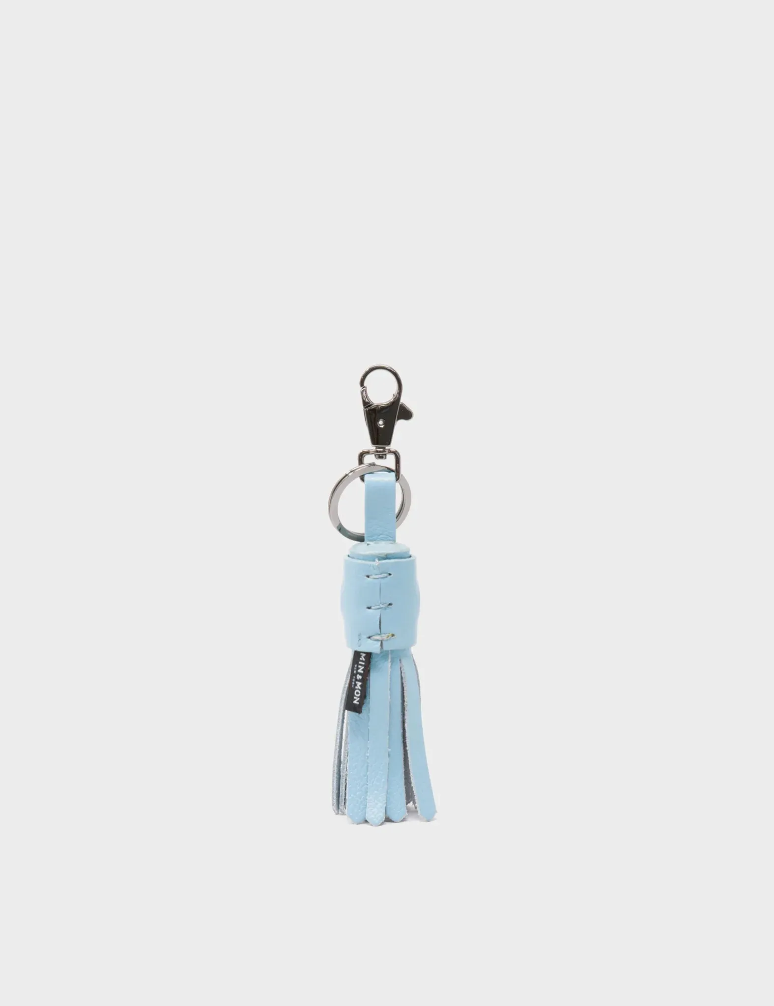 Callie Marie Hue Charm - Stratosphere Blue Leather Keychain