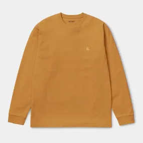 Carhartt WIP LS Chase T-Shirt Winter Sun / Gold