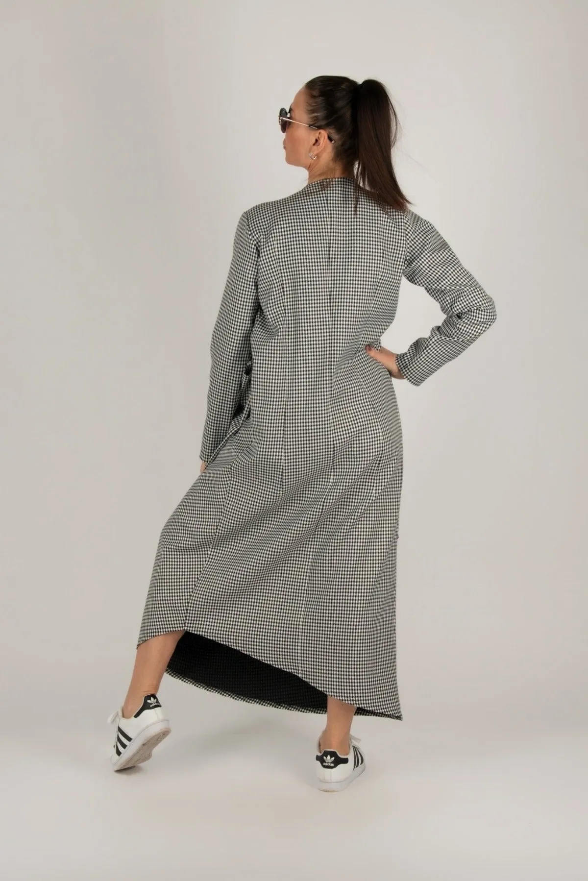 CARMELA Plaid Fall Winter Dress