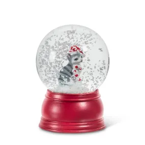 Cat Holiday Pet Snow Globe - Small