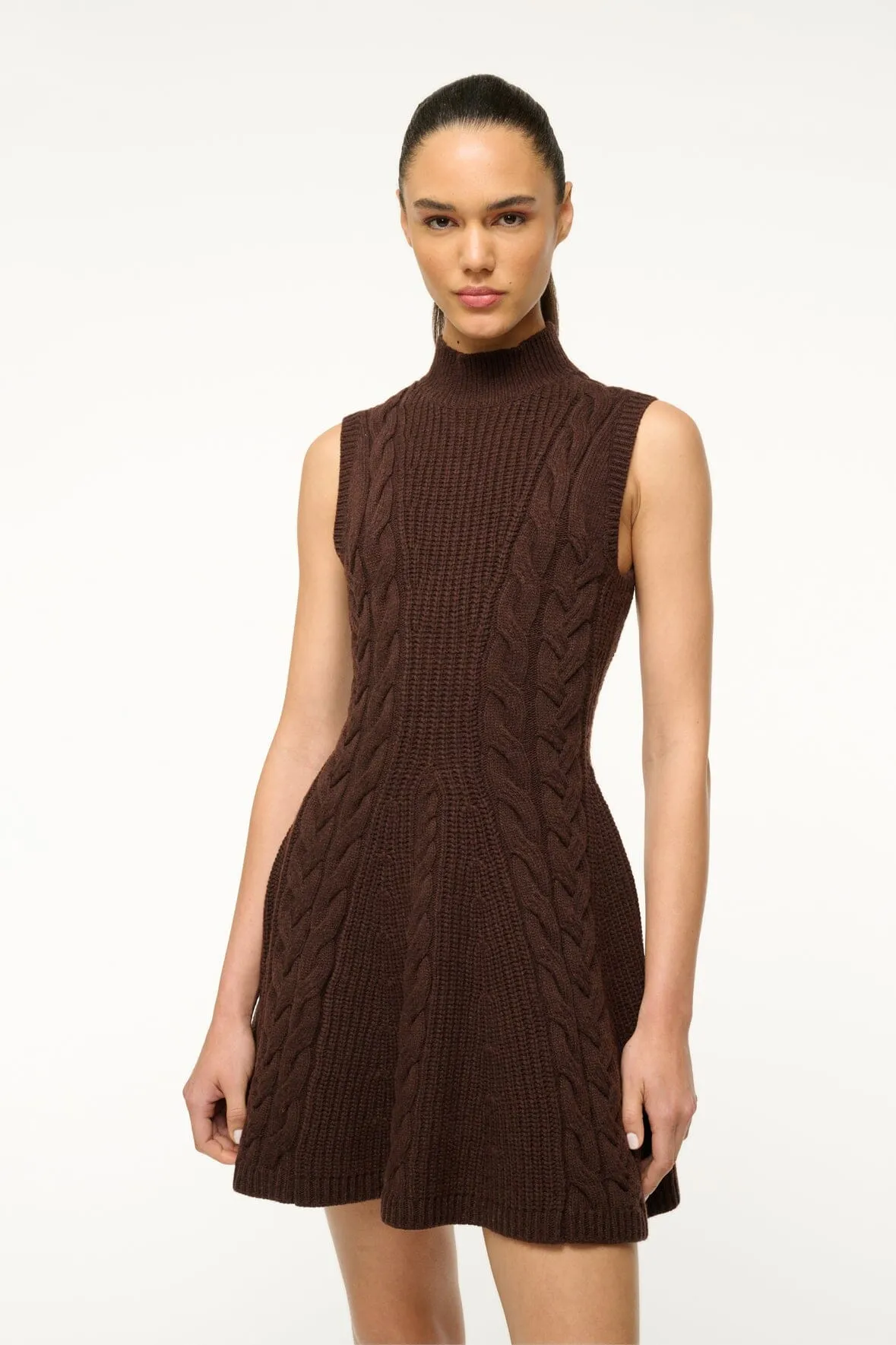 CHARADE DRESS | DARK CHOCOLATE