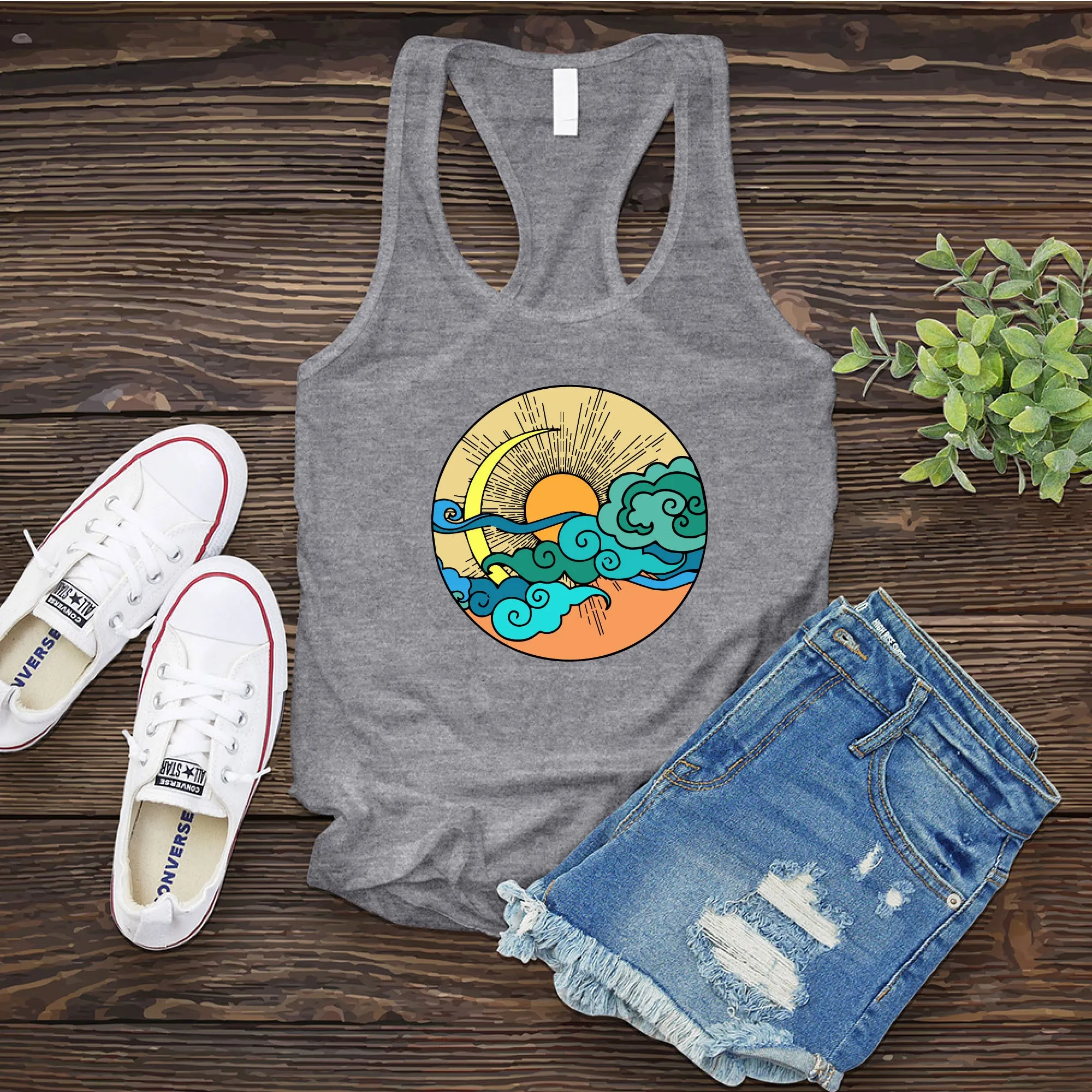 Colorful Skies Women's Tank Top