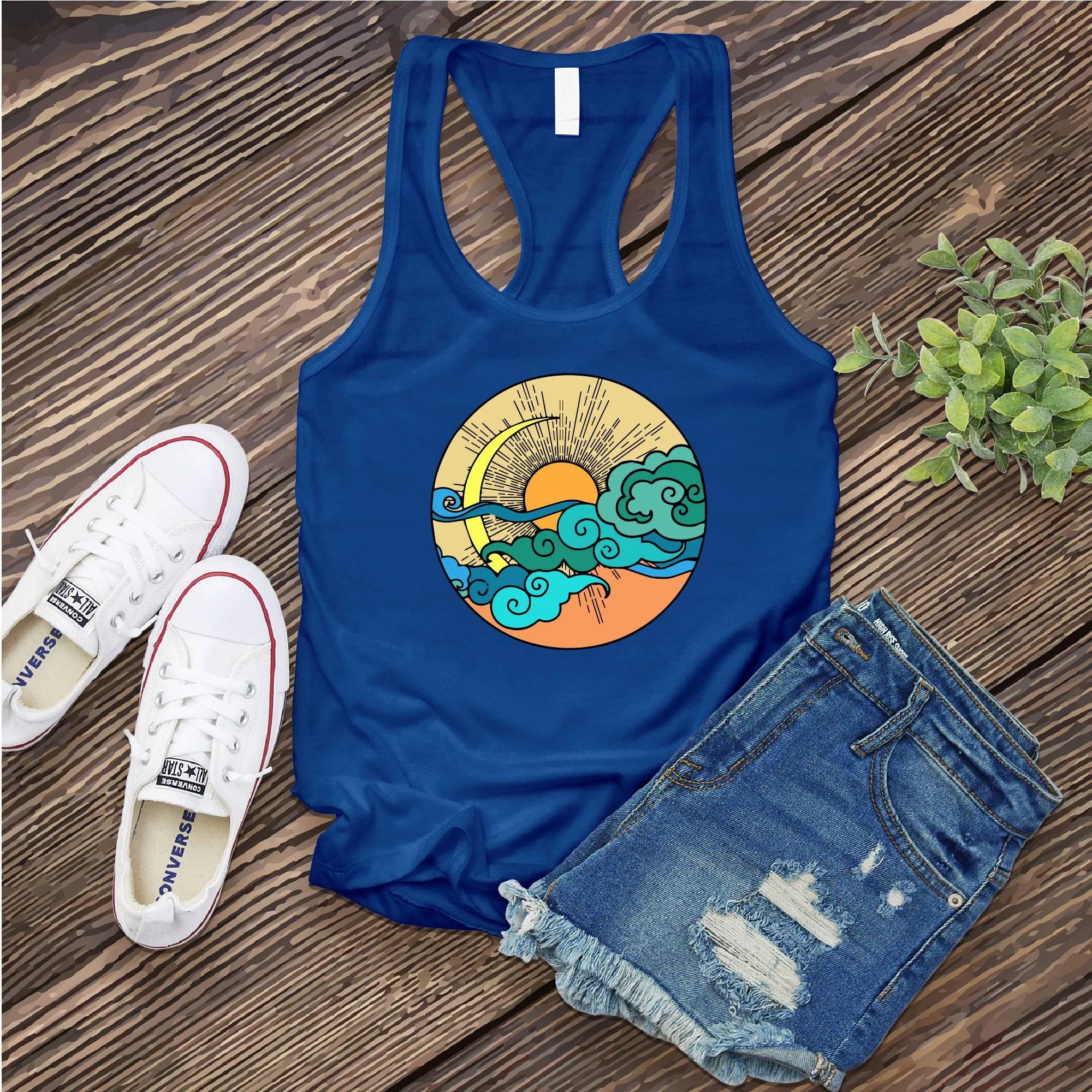 Colorful Skies Women's Tank Top