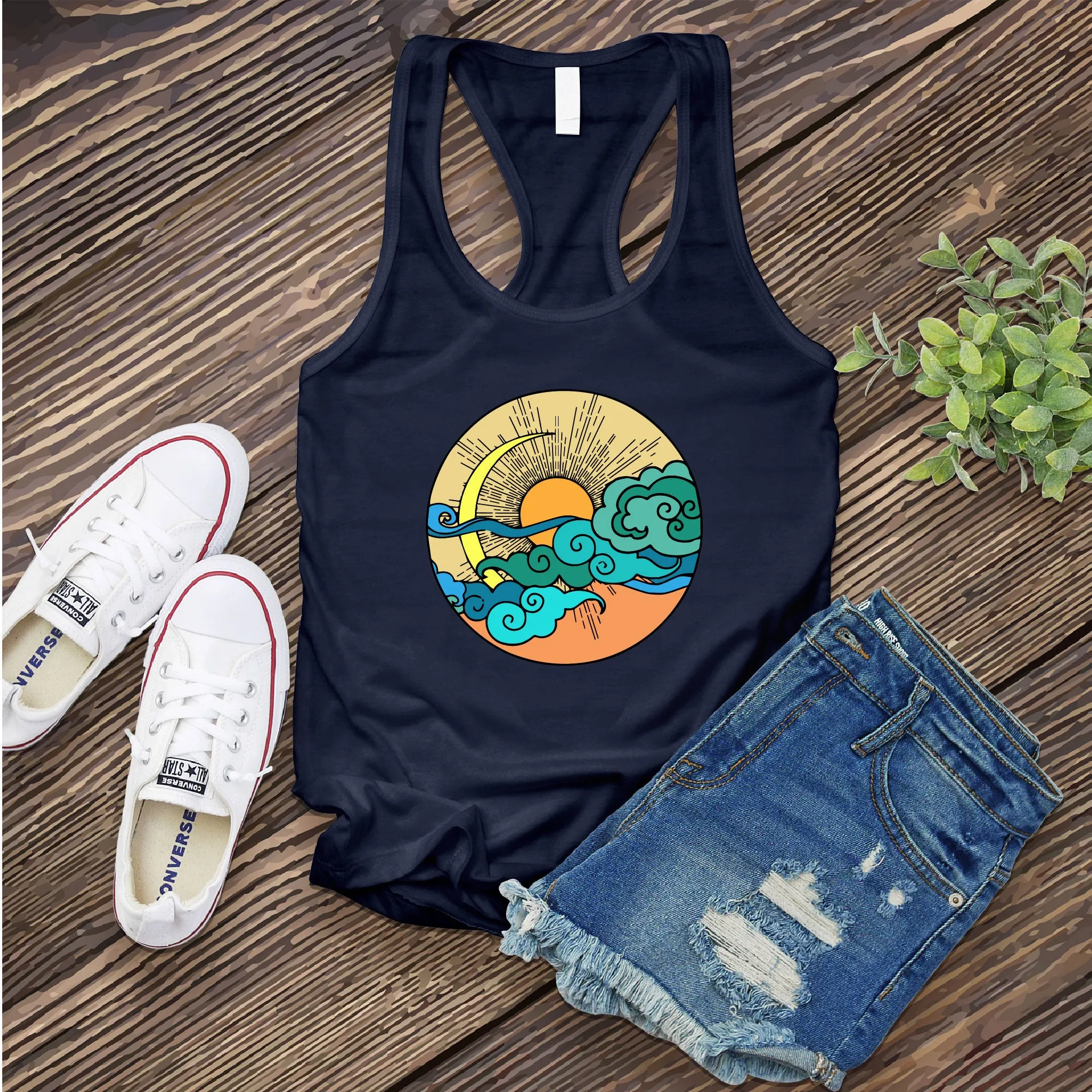 Colorful Skies Women's Tank Top