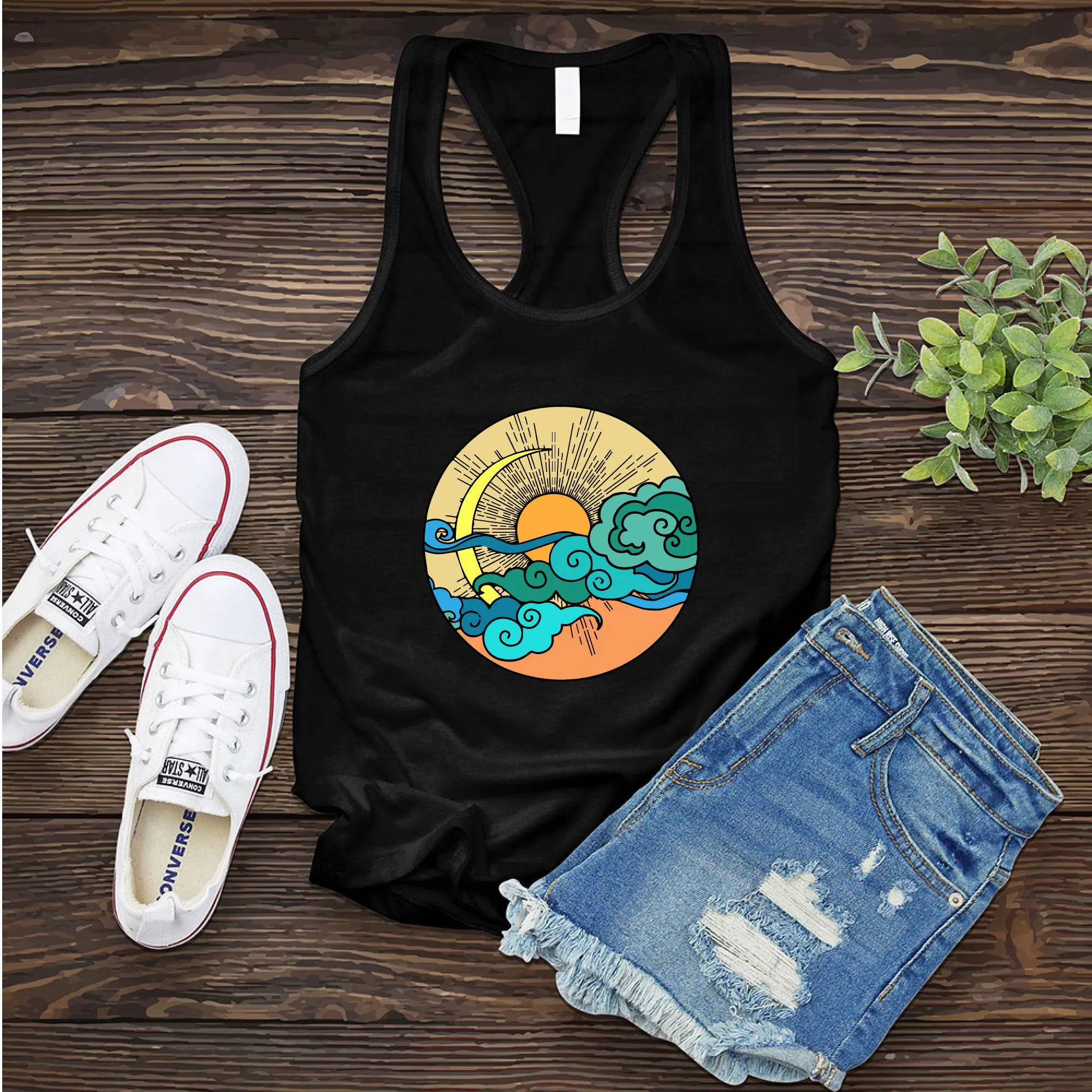 Colorful Skies Women's Tank Top