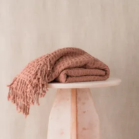 Corfu Cotton Throw | Guava