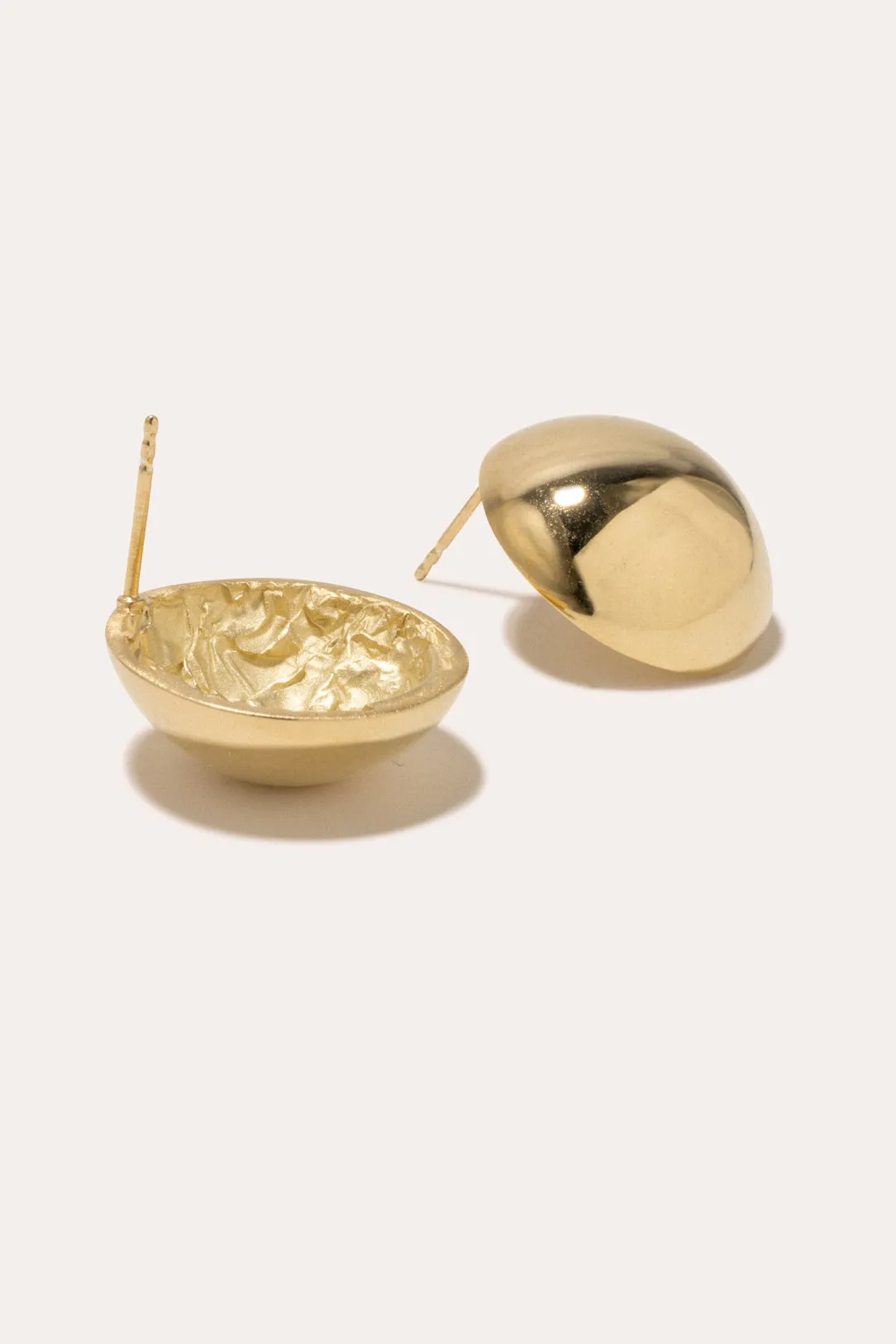 Critical Citizens - Gold Vermeil Earrings