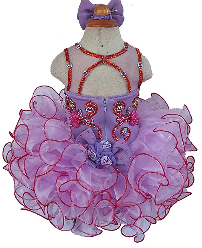 Custom Made Toddler/Little Girl/Stunning Cupcake Pageant Dress