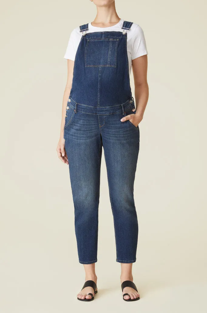 DFW MATERNITY - DENIM OVERALL | MARTINE