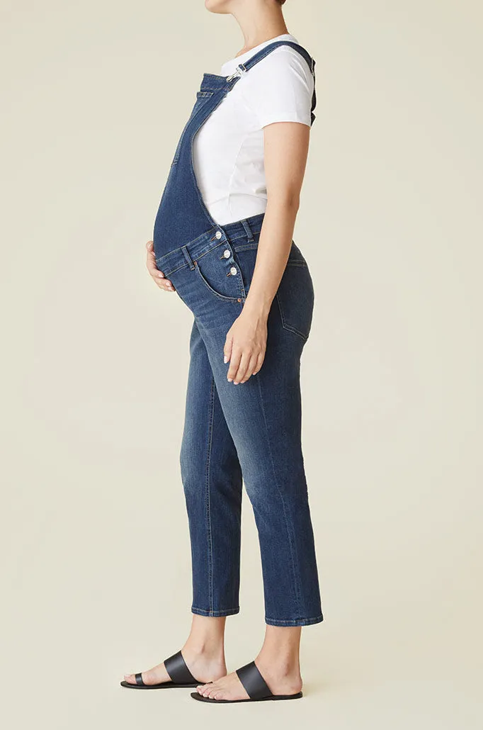 DFW MATERNITY - DENIM OVERALL | MARTINE