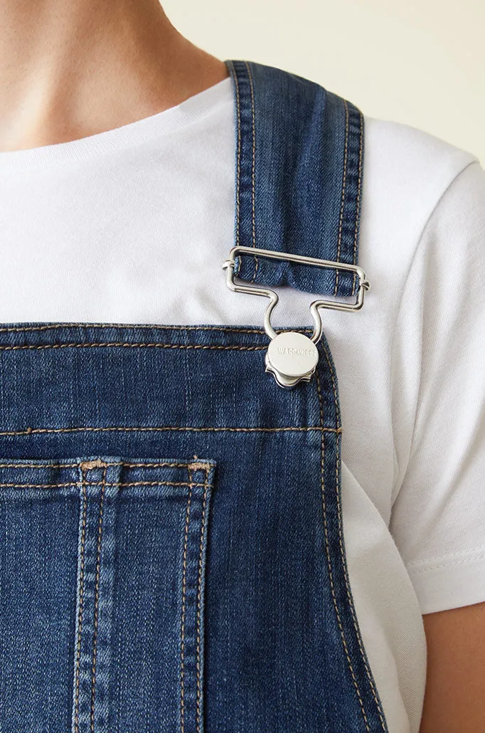 DFW MATERNITY - DENIM OVERALL | MARTINE