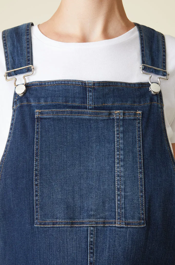 DFW MATERNITY - DENIM OVERALL | MARTINE