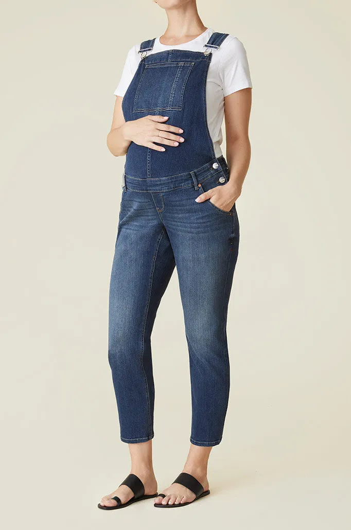 DFW MATERNITY - DENIM OVERALL | MARTINE