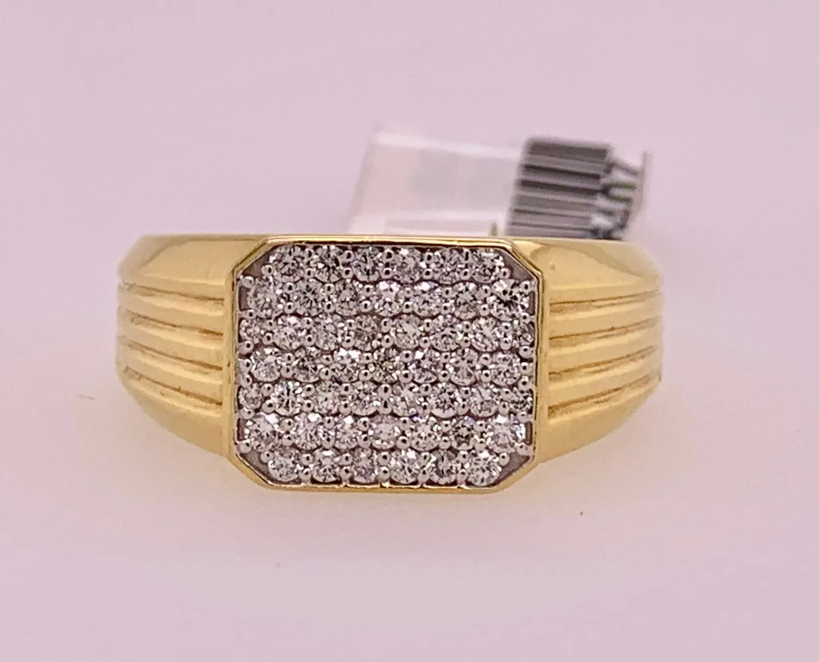 Diamond and Gold Fashion Ring