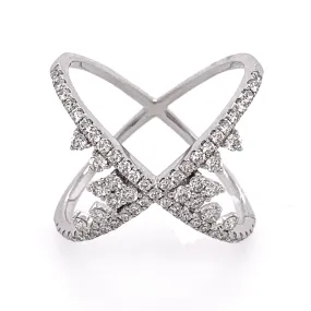 Doves Diamond Fashion Ring