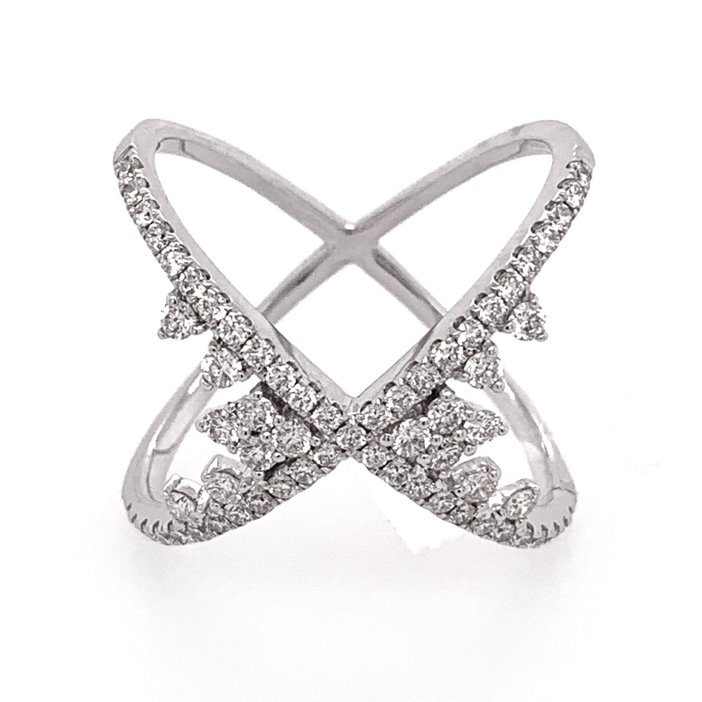 Doves Diamond Fashion Ring