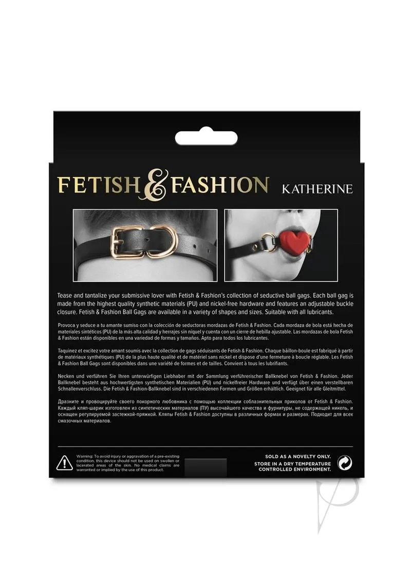 Fashion Fetish Katherine Red/blk