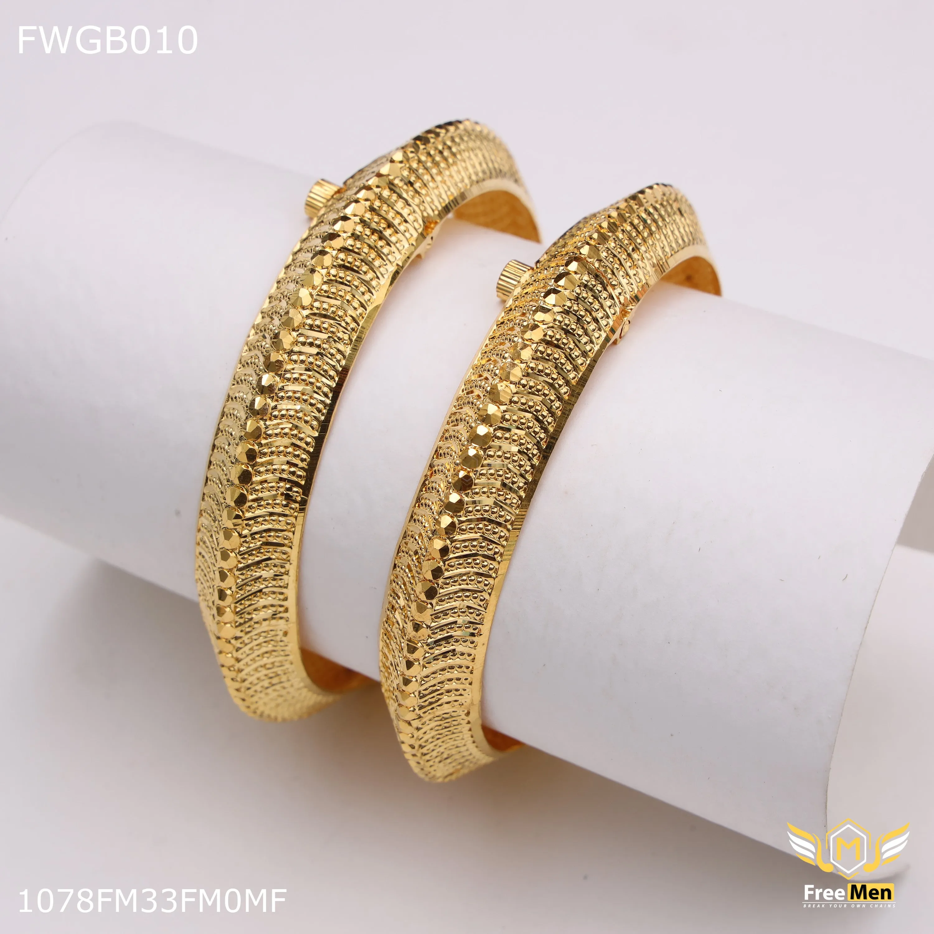 Freemen 1mg Beautiful traditional bangles for women - FWGB010