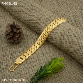 Freemen Broad pokal gold plated Bracelet for Men - FMGB145