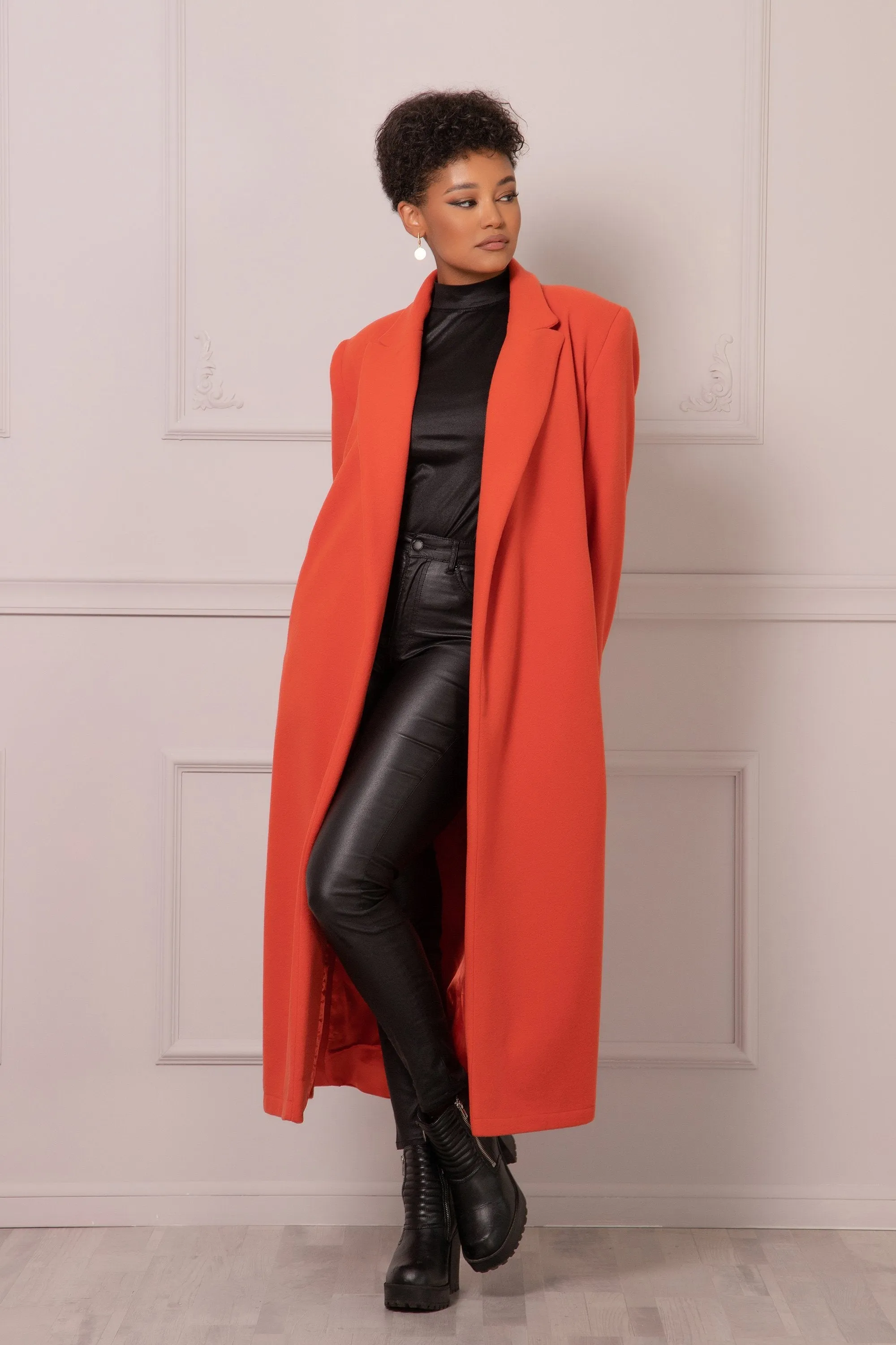 FRONT OPEN ELEGANT COAT