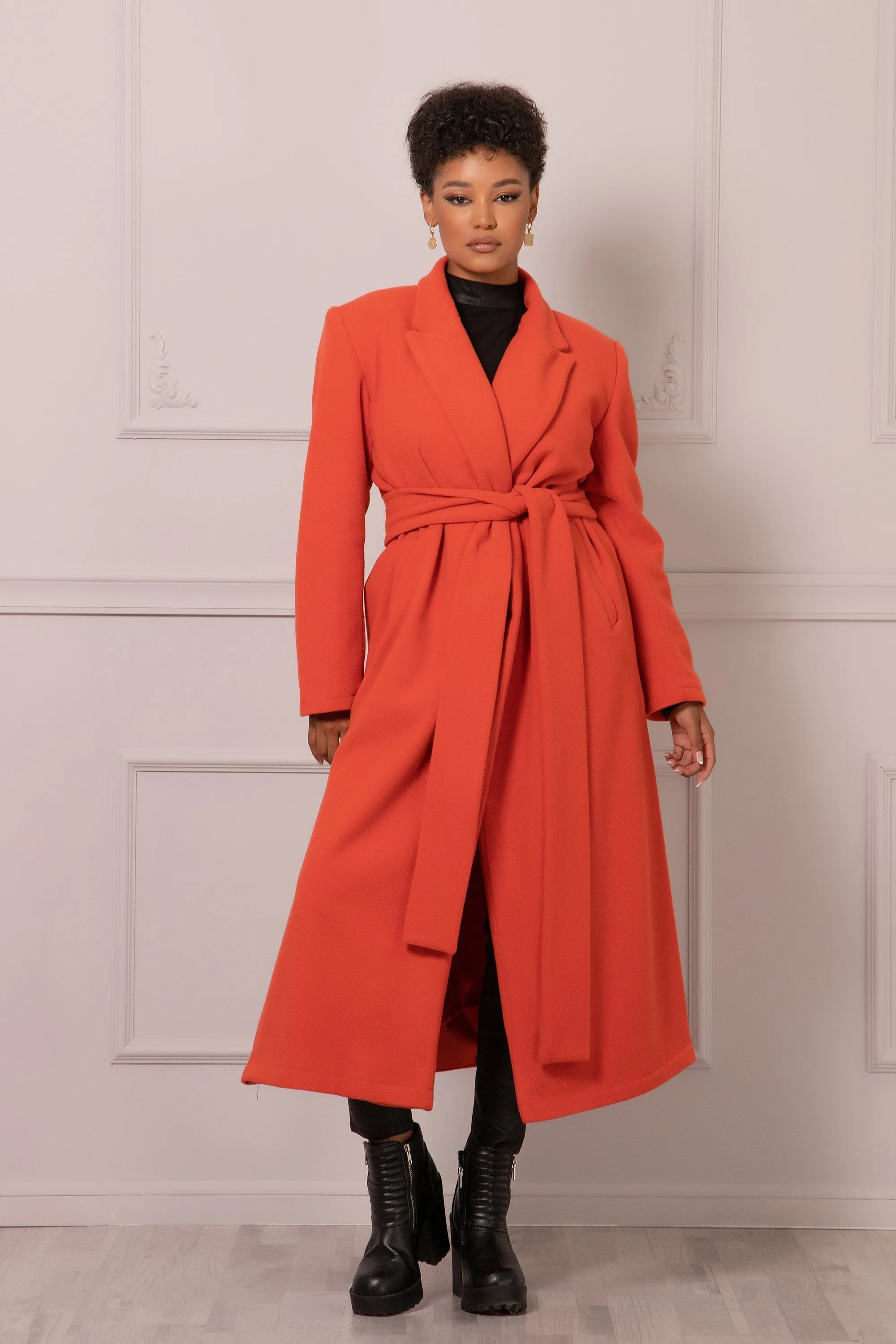 FRONT OPEN ELEGANT COAT