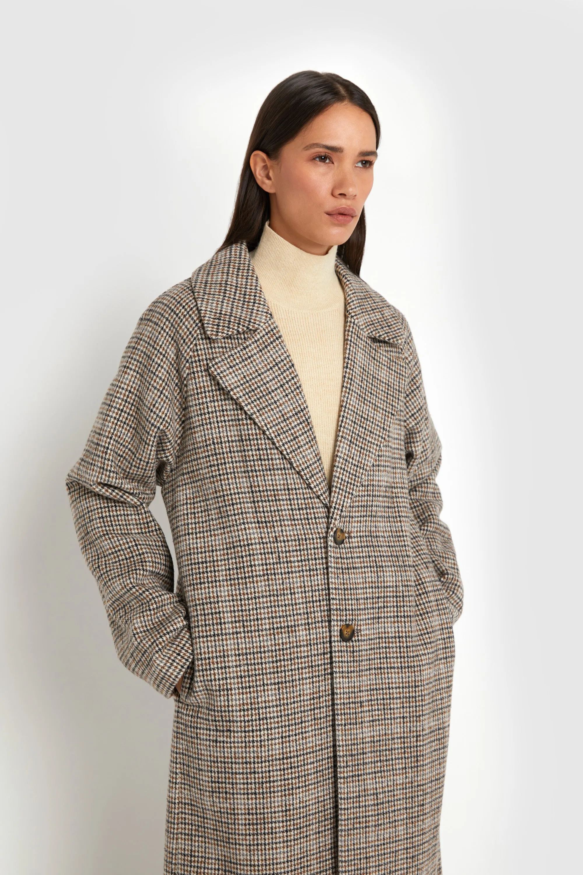 HOUNDSTOOTH COAT