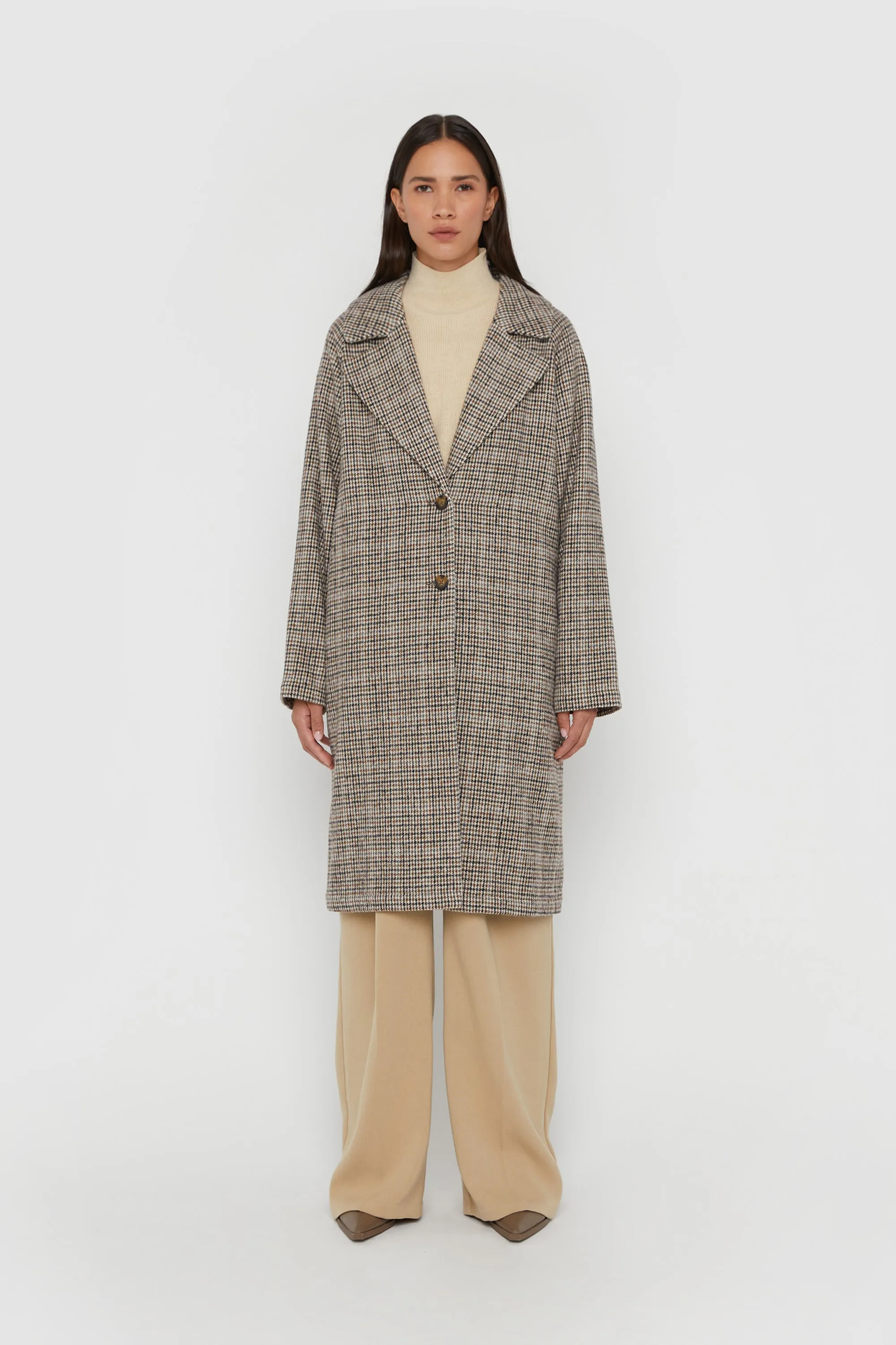 HOUNDSTOOTH COAT