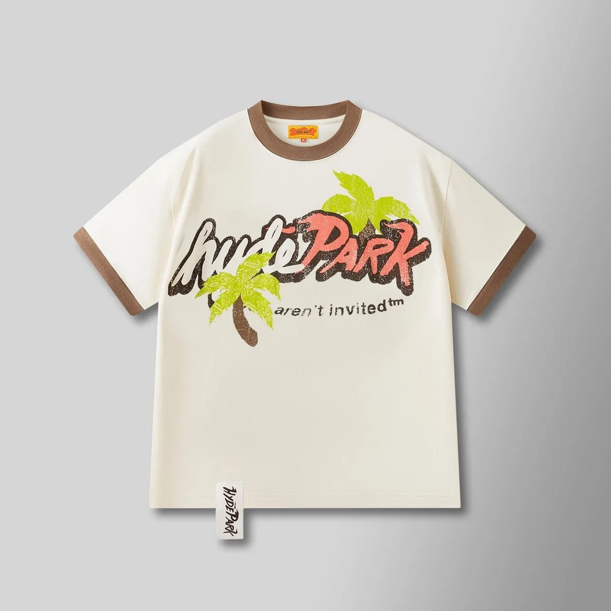 Hyde Park Paradise Park Ringer Tee (Watermelon)