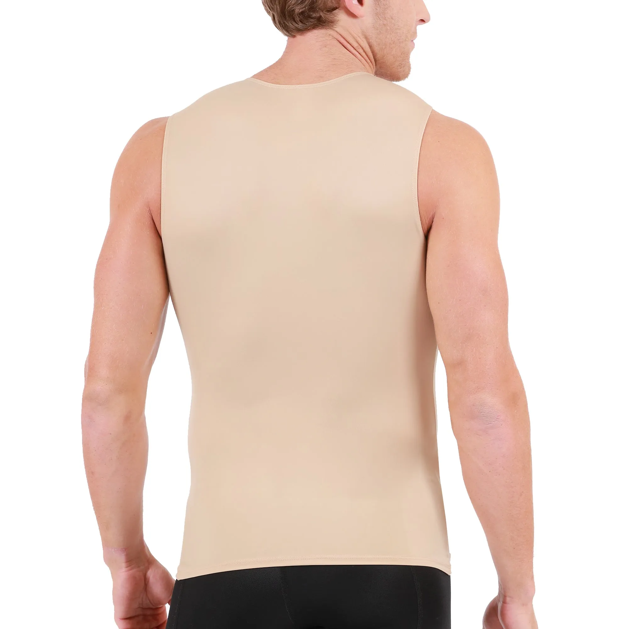 Insta Slim Big & Tall Compression V-Neck Tank VS00N1BT