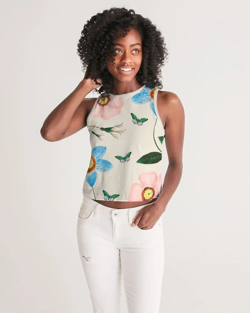 Ivory Garden Women's Cropped Tank Top