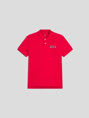 Kids Gap Logo Pique Polo Shirt