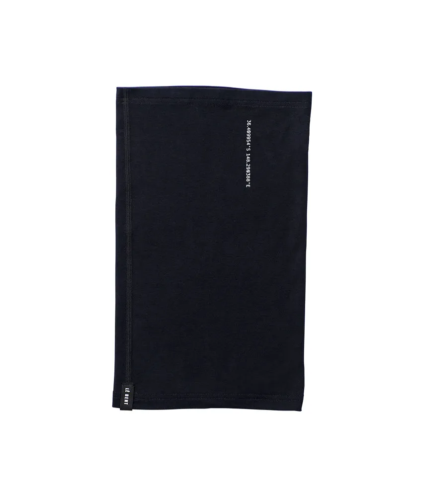 Le Bent Core Lightweight Neck Gaiter - Black